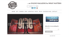 Desktop Screenshot of freshprintmagazine.com